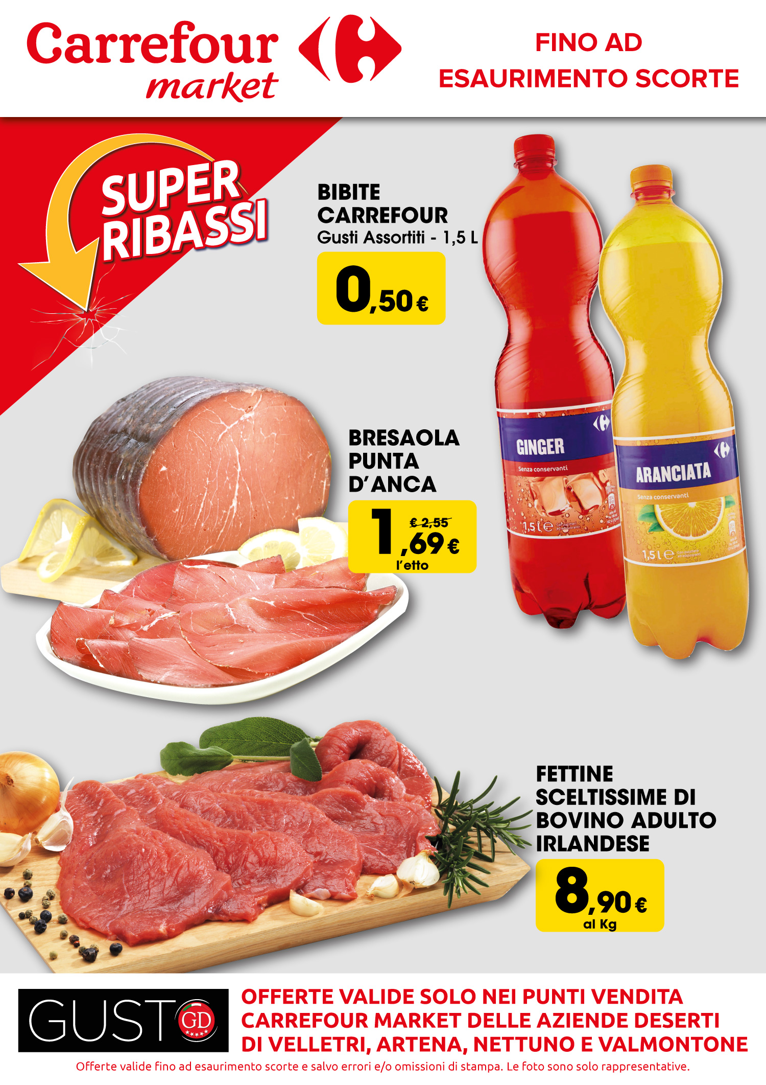 Bresaola a fette Carrefour